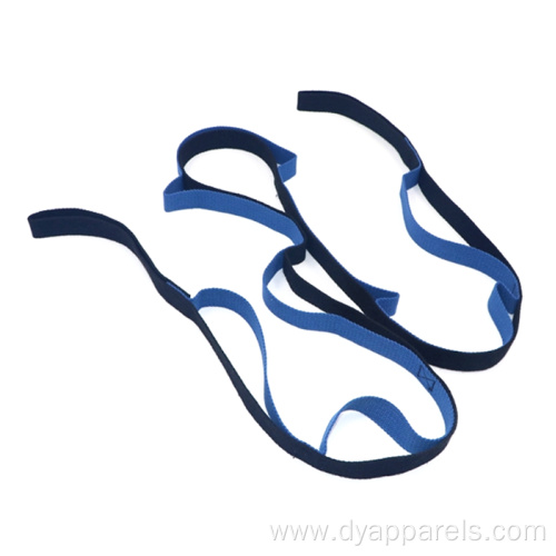 Sports Stretching Strap with Loops for Physical Therapy